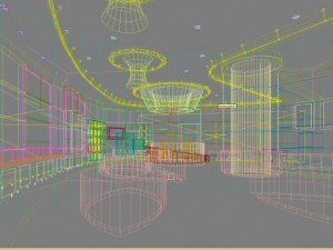 lobby spaces 170 3D Model