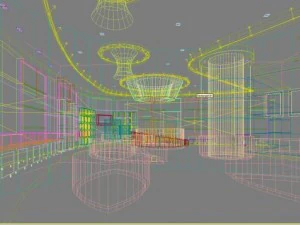 lobby spaces 170 3D Model