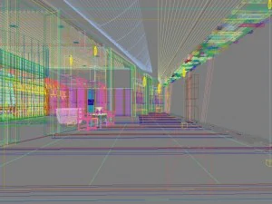lobby spaces 177 3D Model
