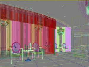 lobby spaces 174 3D Model
