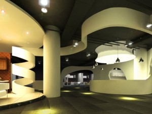 lobby spaces 172 3D Model