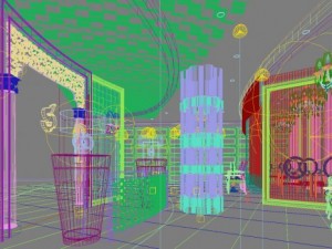lobby spaces 175 3D Model