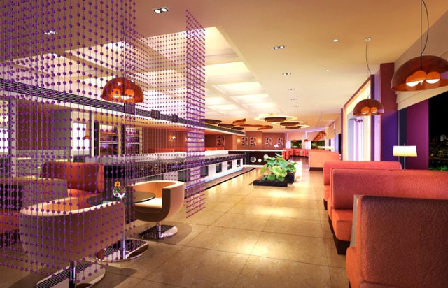 lobby space 189 Modèle 3D .c4d .max .obj .3ds .fbx .stl .blend 