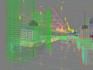 lobby space 189 Modèle 3D