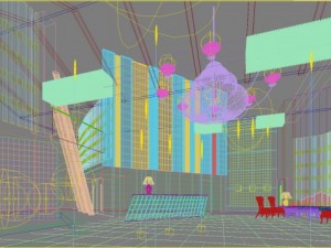 lobby space 187 3D Model