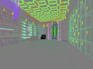lobby space 185 3D Model