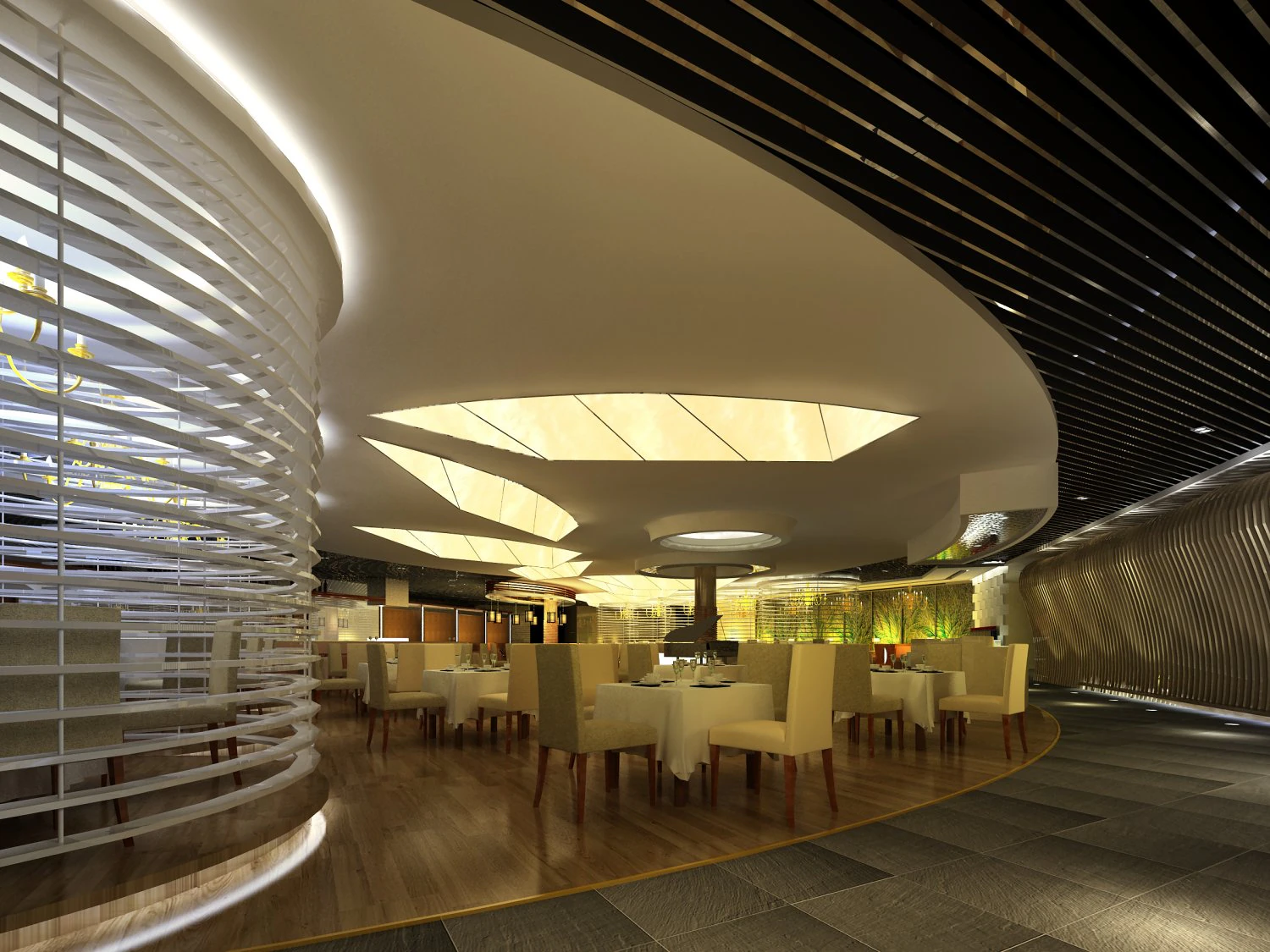 lobby space 184 3D Model .c4d .max .obj .3ds .fbx .stl .blend 