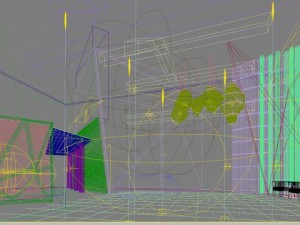 lobby space 188 Model 3D