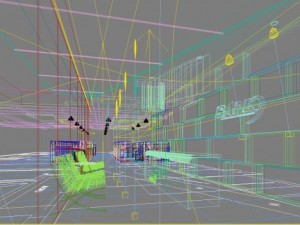 lobby space 192 3D 模型