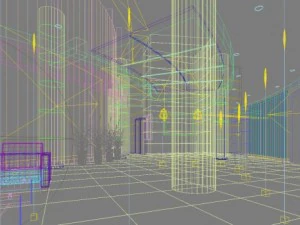 lobby space 198 3D Model