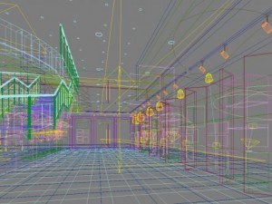 lobby space 197 Modelo 3D