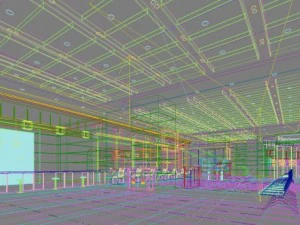 lobby space 206 3D Model