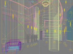 lobby space 201 3D Model