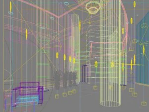 lobby space 201 3D Model