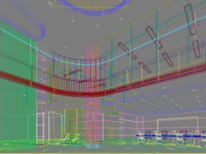 lobby space 194 3D Модель