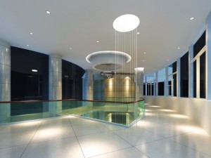 lobby space 200 3D 모델