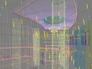 lobby space 200 Modelo 3D