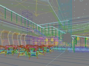 lobby space 196 3D Model