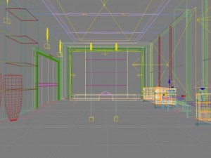lobby space 204 3D Model