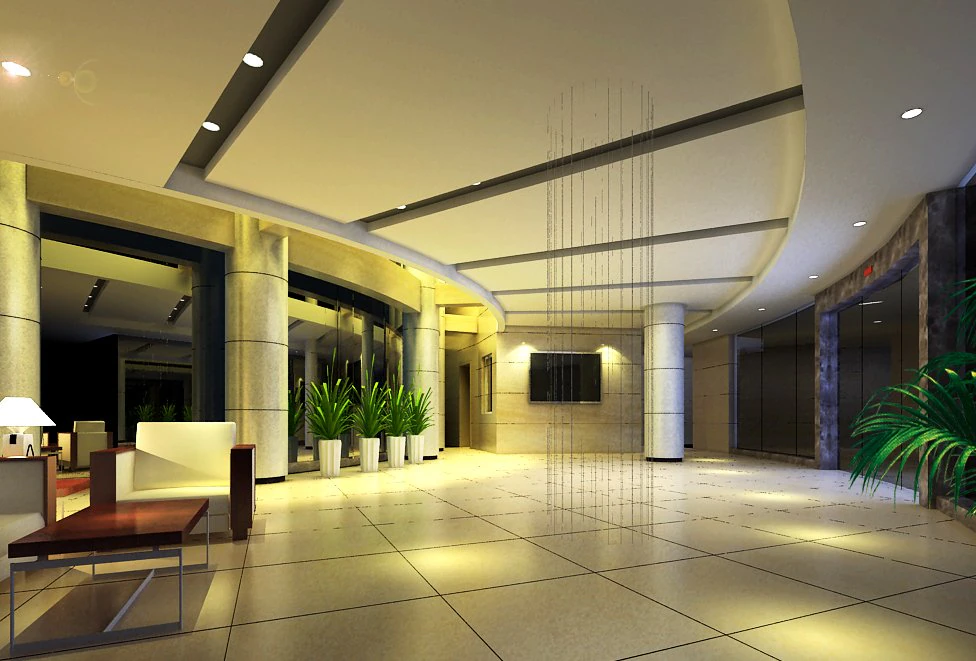 lobby space 199 3D Model .c4d .max .obj .3ds .fbx .stl .blend 