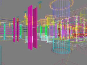 lobby space 176 3D Model