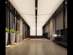 lobby space 205 3D 모델