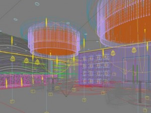 lobby space 209 3D 模型