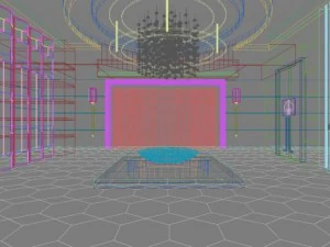 lobby space 212 3D Model