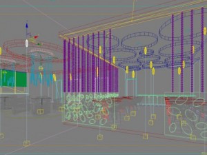lobby space 211 3D Модель