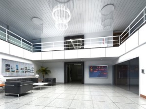 lobby space 195 3Dモデル