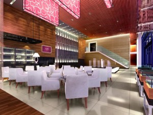 lobby space 221 Model 3D