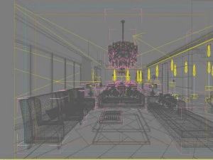 bar spaces 001 3D Model