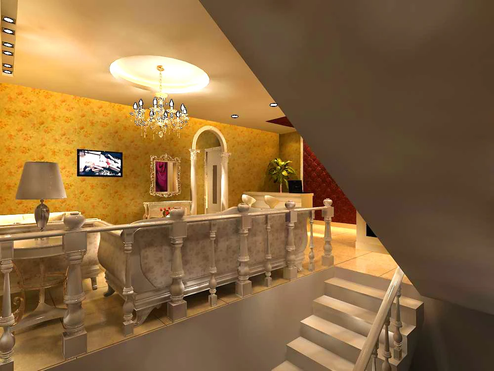 bar spaces 002 3D Model .c4d .max .obj .3ds .fbx .stl .blend 