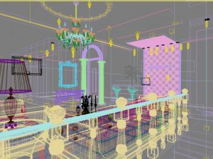 bar spaces 002 3D Модель