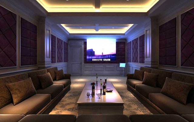 bar spaces 003 Model 3D .c4d .max .obj .3ds .fbx .stl .blend 