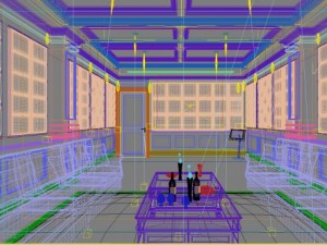 bar spaces 003 Model 3D