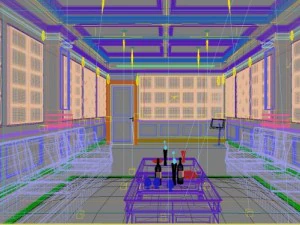bar spaces 003 3D Model