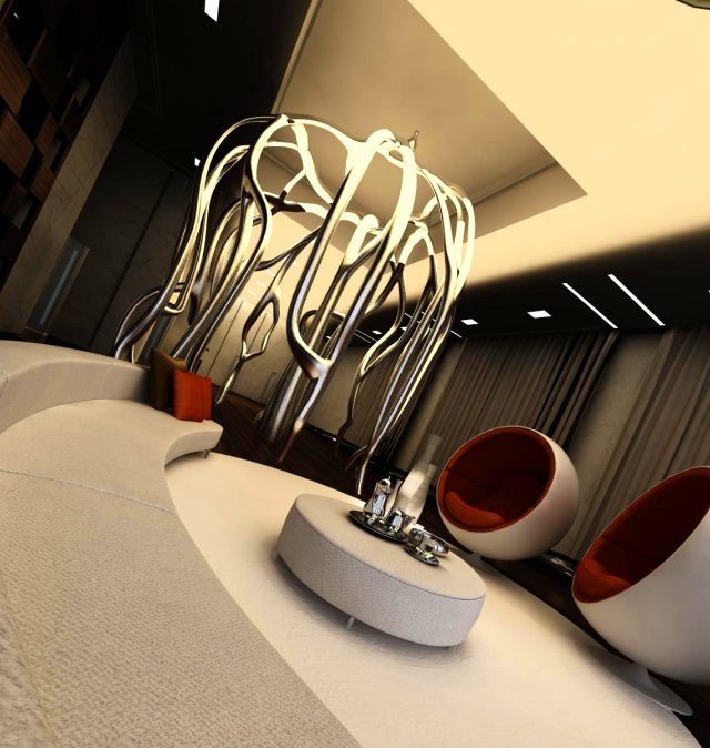 bar spaces 009 3D Model .c4d .max .obj .3ds .fbx .stl .blend 