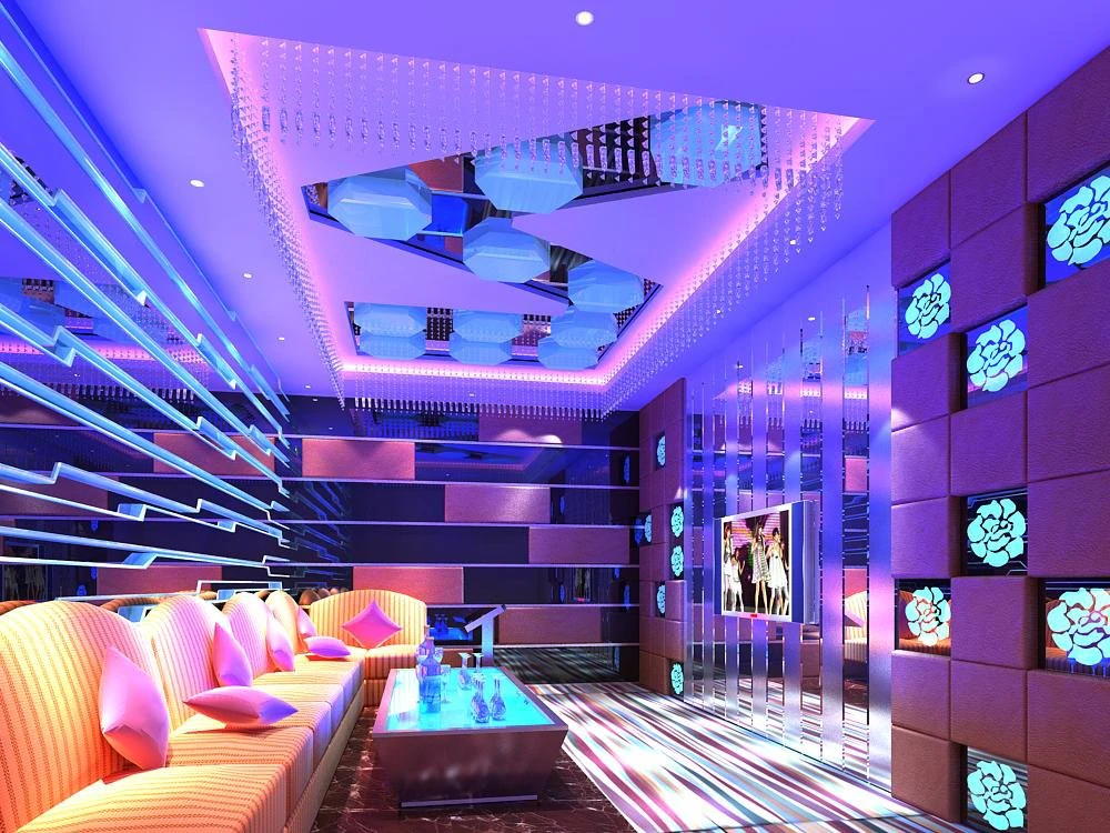 bar spaces 011 3D Model .c4d .max .obj .3ds .fbx .stl .blend 