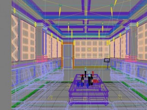 bar spaces 006 3D Model