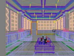 bar spaces 006 3D Model