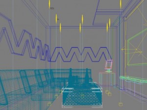 bar spaces 017 3D 模型