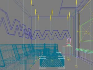 bar spaces 017 3D Model