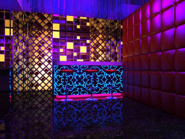 bar spaces 022 Model 3D .c4d .max .obj .3ds .fbx .stl .blend 