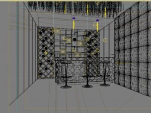 bar spaces 022 Model 3D