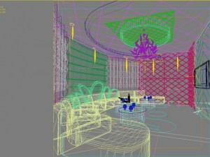 bar spaces 013 Modelo 3D