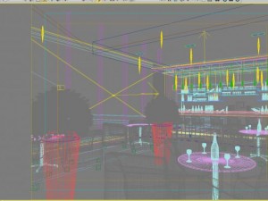 bar spaces 021 3D Model