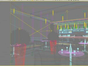bar spaces 021 3D Model