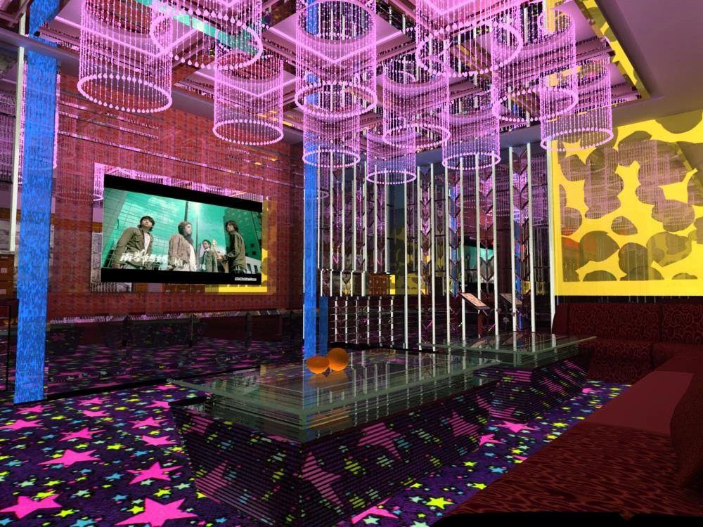 bar spaces 015 3D Model .c4d .max .obj .3ds .fbx .stl .blend