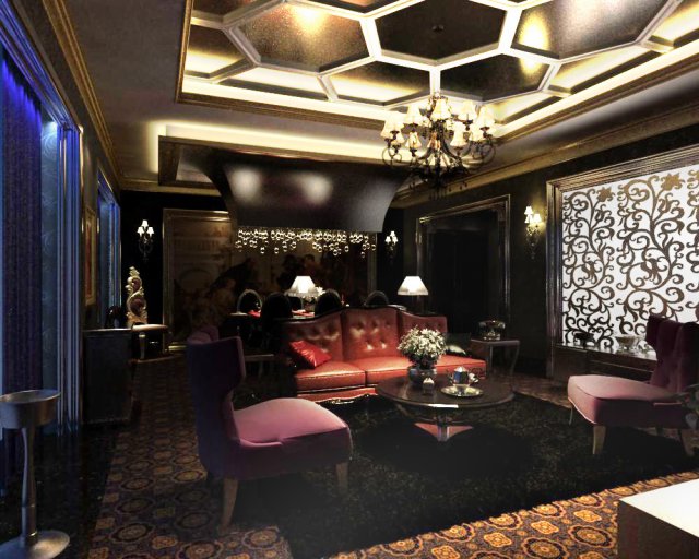 bar spaces 014 3D-Modell .c4d .max .obj .3ds .fbx .stl .blend 